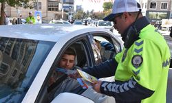 Erzurum'da 'önce yaya' kuralının yaygınlaştırılması için havadan ve karadan denetim yapıldı