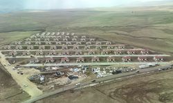 Erzurum'un Çat ilçesindeki deprem konutları büyük oranda tamamlandı