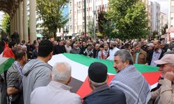 Eskişehir'de Filistin'e destek yürüyüşü düzenlendi
