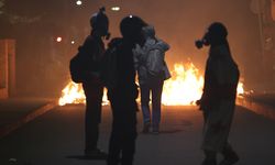 Gürcistan'daki protestoda çıkan arbedede 21 polis ve 6 gösterici yaralandı