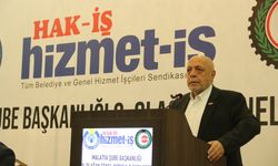 HAK-İŞ Genel Başkanı Arslan, Malatya'da konuştu:
