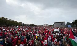 Hollanda'da yaklaşık 250 bin kişi, hükümetin İsrail politikasını protesto etti