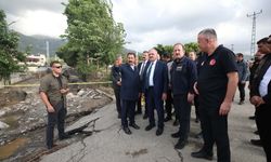 İçişleri Bakan Yardımcısı Karaloğlu, Hatay'da sağanaktan etkilenen alanları inceledi