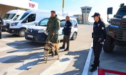 Iğdır Şehit Bülent Aydın Havalimanı'nda 'patlayıcı madde tatbikatı' yapıldı