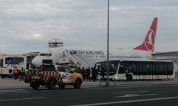 İsrail'in alıkoyduğu aktivistleri Türkiye'ye getiren THY uçağı İstanbul'a ulaştı