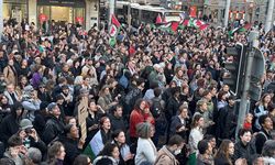 İsviçre'de, İsrail'in Küresel Sumud Filosu'na saldırıları protesto edildi