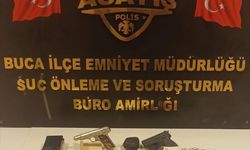 İzmir'de ruhsatsız silah ve uyuşturucu operasyonunda 6 şüpheli gözaltına alındı