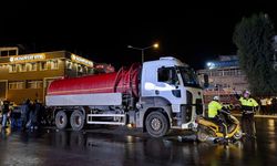İzmir'de vidanjörle çarpışan motosikletin sürücüsü hayatını kaybetti