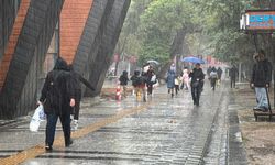 Kırklareli'nde sağanak ve rüzgar etkili oluyor