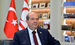 KKTC Cumhurbaşkanı Tatar, gazetecilere açıklamalarda bulundu: