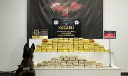 Kocaeli'de bir otomobilde 45 kilo 750 gram eroin ele geçirildi