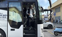 Kocaelispor kafilesi Konya'ya gitti
