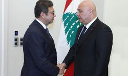 Lübnan Cumhurbaşkanı Avn, Mısır İstihbarat Başkanı Reşad'ı kabul etti