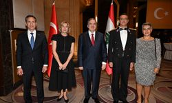 Lübnan'da, 29 Ekim Cumhuriyet Bayramı dolayısıyla resepsiyon verildi