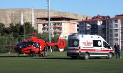 Malatya'da ambulans helikopter bir günde 3 hayatı kurtardı
