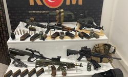 Mardin'de düzenlenen operasyonda silah ve mühimmat ele geçirildi