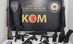 Muğla'da silah kaçakçılığı operasyonunda yakalanan 4 şüpheli tutuklandı