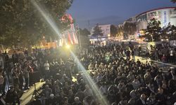 Niğde'de İsrail'in Küresel Sumud Filosu'na saldırılarına tepki gösterildi
