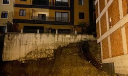 Ordu'da bir inşaatın temel kazısı sırasında hasar oluşan 2 bina boşaltıldı