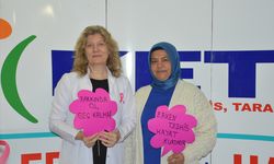 Sağlık kontrolünde meme kanseri olduğunu öğrenen kadın erken teşhisle sağlığına kavuştu