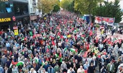 Sakarya'da Filistin'e destek için yürüdüler