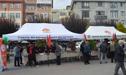 Samsun'da öğrenciler Gazze için mutfağa girdi
