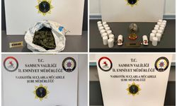 Samsun'da uyuşturucu operasyonunda 4 zanlı yakalandı