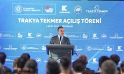 Sanayi ve Teknoloji Bakanı Kacır Tekirdağ'da TEKMER açılışında konuştu: