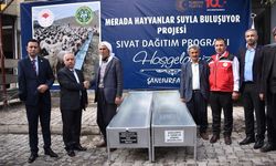 Şanlıurfa'da hayvan yetiştiricilerine sıvat desteği