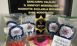 Şanlıurfa'da uyuşturucu operasyonunda 2 şüpheli yakalandı