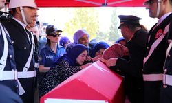Şehit polis memuru Ömer Amilağ, Şanlıurfa'da son yolculuğuna uğurlandı