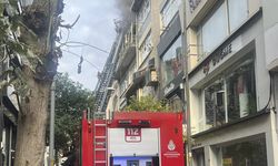 Şişli'de 4 katlı binada çıkan yangında 1 kişi hayatını kaybetti