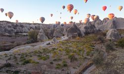 Sonbahar manzaraları Kapadokya'ya renk kattı