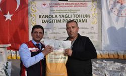 Tarım ve Orman Bakanlığı İstanbullu çiftçilere kanola tohumu dağıttı