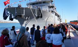 TCG Alemdar, Tekirdağ'da ziyarete açıldı