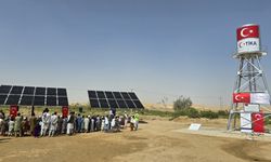 TİKA'dan Afganistan'da köy sakinleri için güneş enerjili su kuyusu