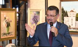 Trabzon'da 44 sanatçının hazırladığı 'Cumhuriyet'in Renkleri' isimli sergi açıldı
