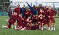 Trabzonspor, Kayserispor maçının hazırlıklarını sürdürdü