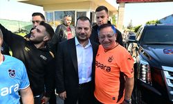 Trabzonspor taraftarı takımını Rize'ye uğurladı
