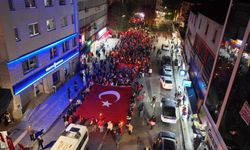 Tunceli'de 29 Ekim Cumhuriyet Bayramı kapsamında yürüyüş yapıldı