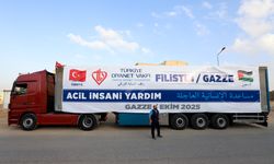 Türkiye Diyanet Vakfı, Gazze için Mısır'ın Ariş kentine 20 tır insani yardım gönderdi