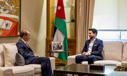 Ürdün Veliaht Prensi Hüseyin, Türkiye'nin Amman Büyükelçisi Caymazoğlu'nu kabul etti