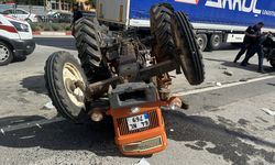 Uşak'ta 3 aracın karıştığı kazada 1 kişi yaralandı