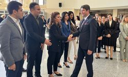 Yargıtay Cumhuriyet Savcılığına atanan Hüseyin Gümüş'e veda töreni