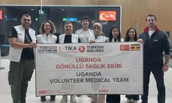 Yeryüzü Doktorları Derneği gönüllü sağlık ekibi Uganda'ya gitti