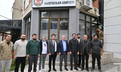 Zafer Partisi Genel Başkanı Özdağ'dan Manisa Gazeteciler Cemiyetine ziyaret