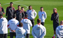 A Milli Futbol Takımı, Bulgaristan maçının hazırlıklarını tamamladı