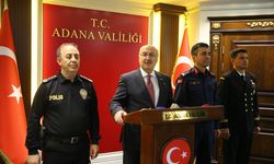 Adana Valisi Yavuz Selim Köşger ekim ayındaki asayiş çalışmalarını değerlendirdi: