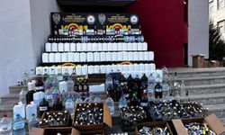 Adana'da sahte içki operasyonunda 16 zanlı yakalandı