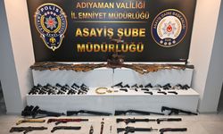 Adıyaman merkezli silah kaçakçılığı operasyonunda 28 şüpheli yakalandı